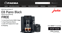 Desktop Screenshot of faema.ca